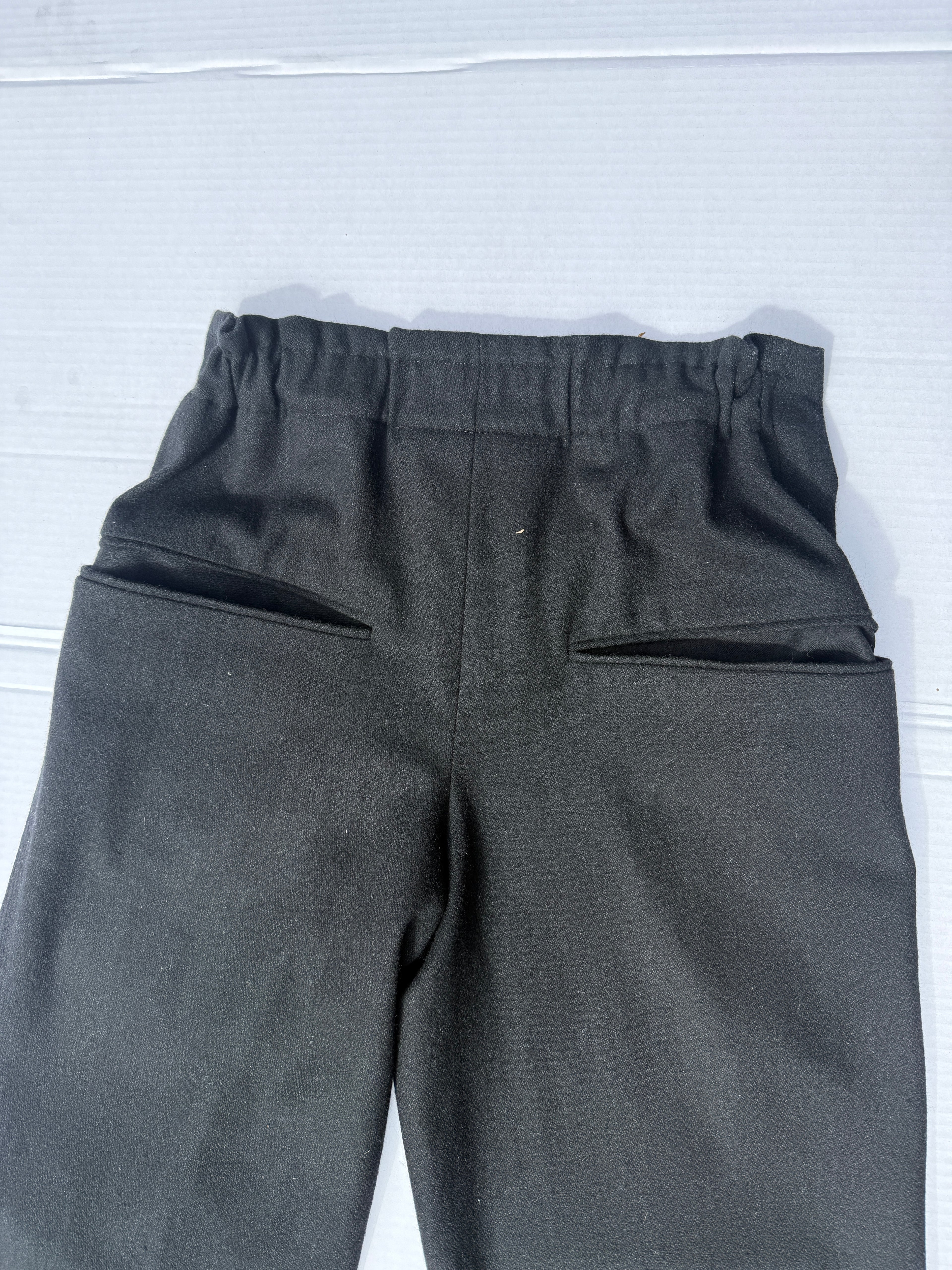 Elastic Waist Welt Trousers